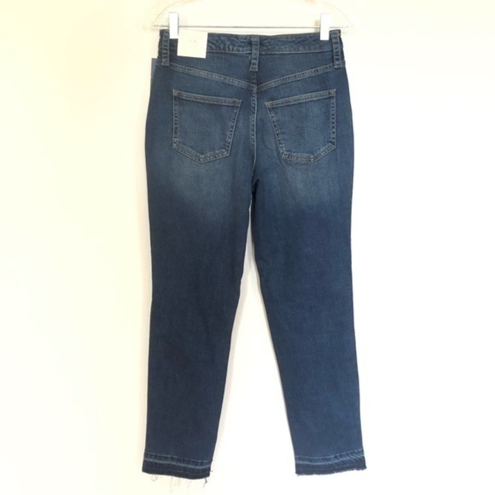 Universal Thread High Rise Straight Dark Jean 2 - Picture 3 of 8